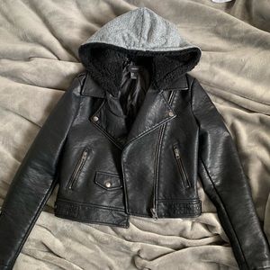 Forever 21 Moto Leather Jacket